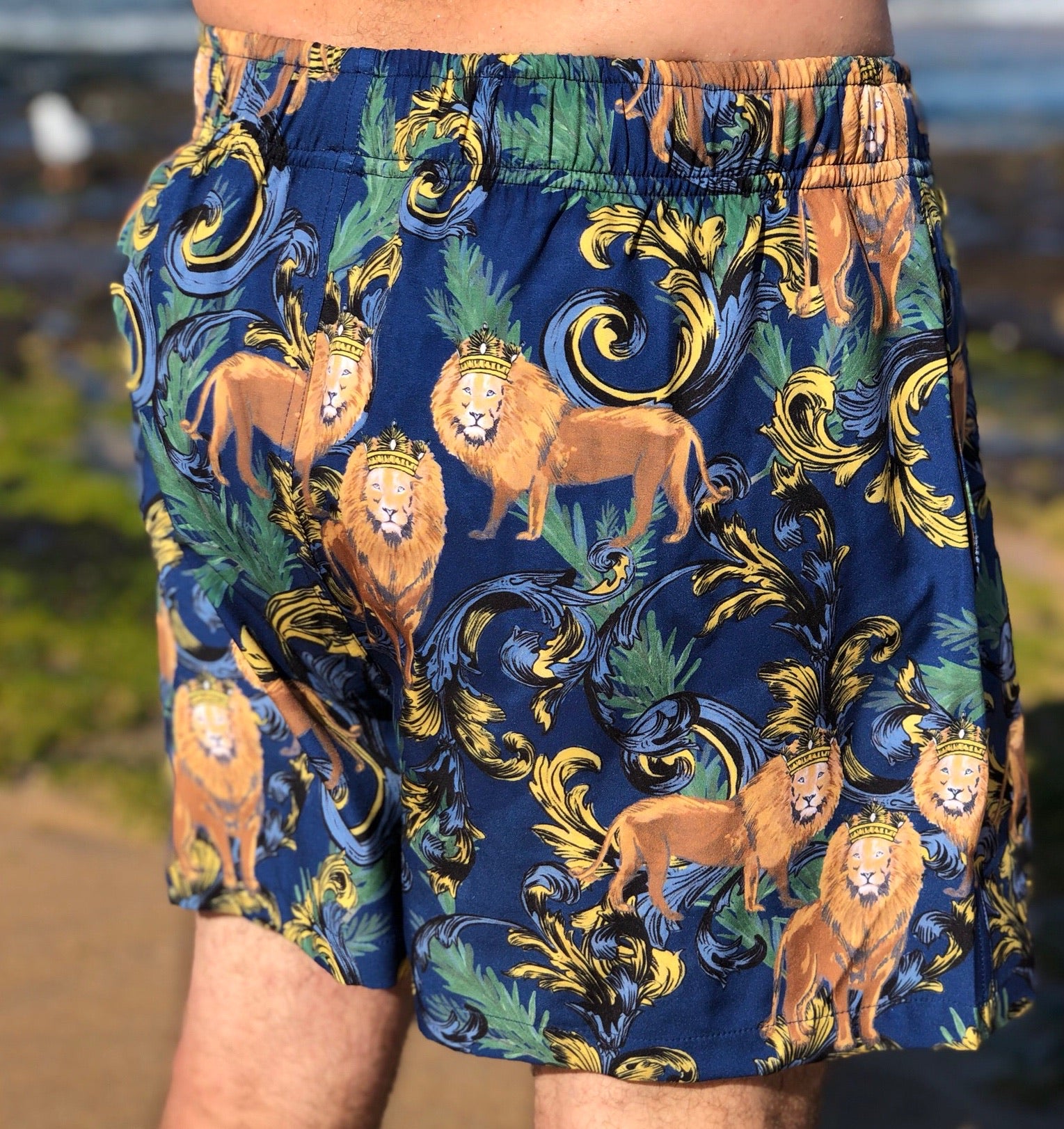 King size 2025 swim trunks