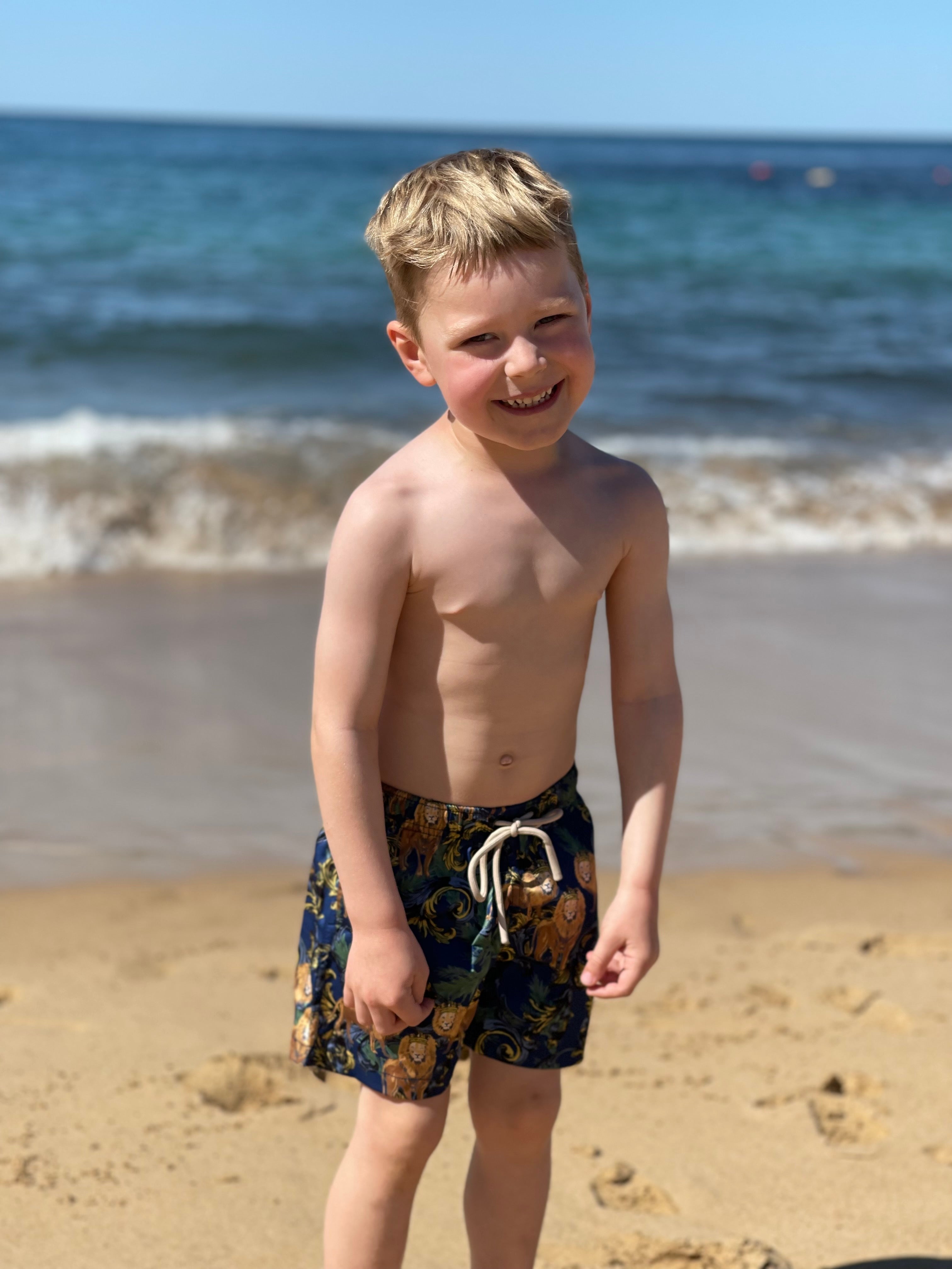 Kids hot sale swim shorts